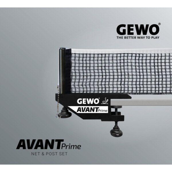 GEWO Bordtennisnet Avant Prime Black - Image 2