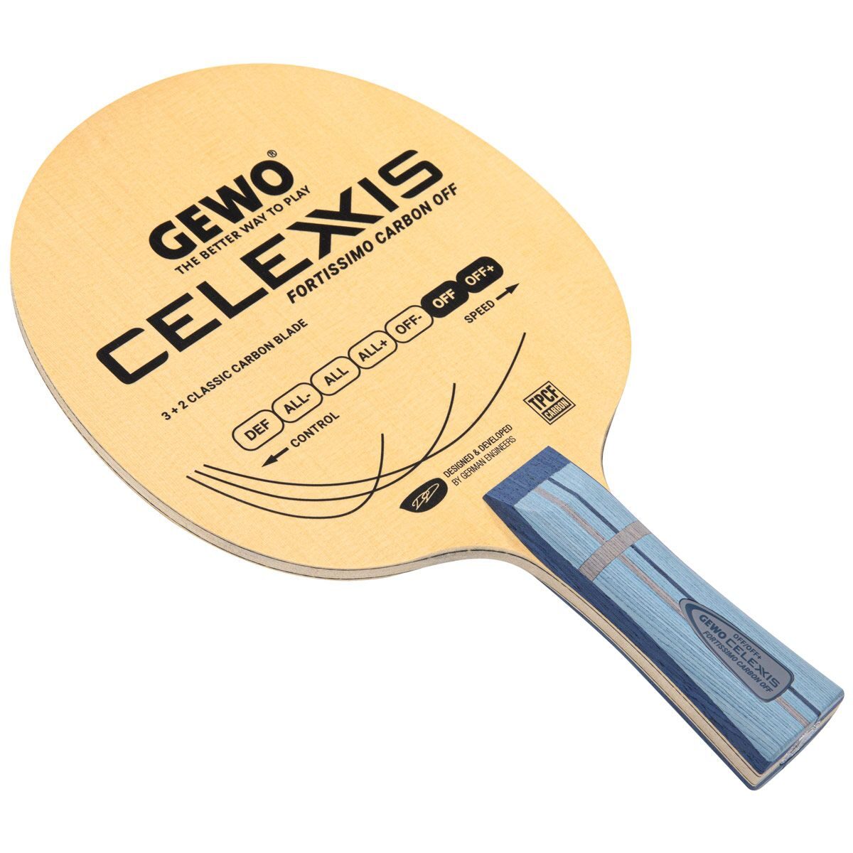 GEWO Battræ Celexxis Fortissimo Carbon OFF - Billede 3