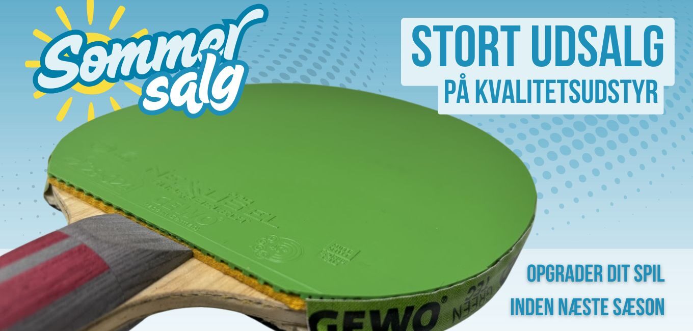 Bordtennis udstyr sommer udsalg