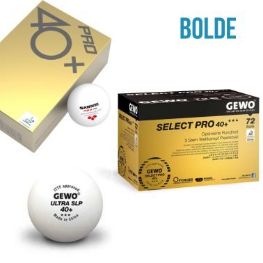 bordtennisbolde