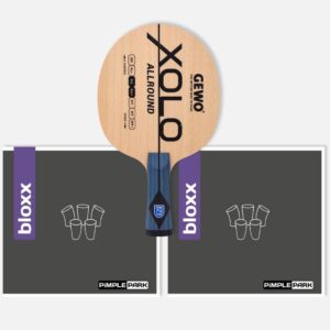 Begynderbat til bordtennis med xolo og bloxx