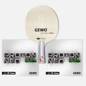 Bordtennisbat Eksakt med stor føling og kontrol