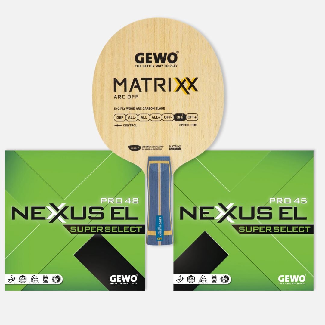 GEWO Matrixx ARC OFF / Nexxus EL Pro 48 SS + 45 SS