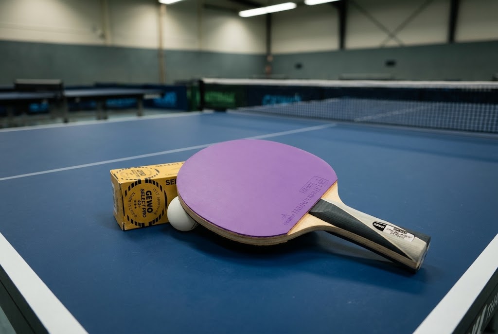 GEWO bordtennisbat til begyndere og klubspillere – god balance mellem kontrol og pris